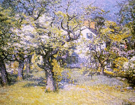 John J Enneking Through the Orchard